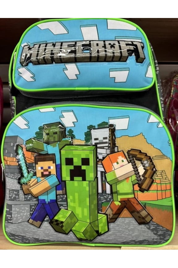 Backpack - Minecraft - Attack Creeper