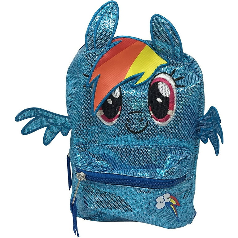 Backpack My Little Pony 9 Inch Mini w Glitter