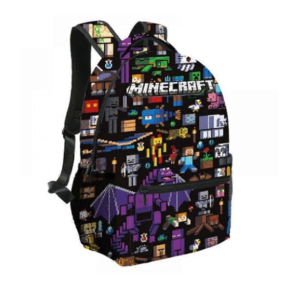 Backpack My World Student Backpack Large Capacity Backpack Cross Border Leisure Bag