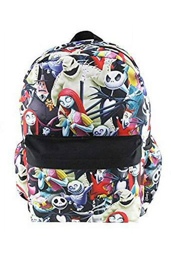 Backpack - Nightmare Before Christmas - All Over Print 16" New 007313