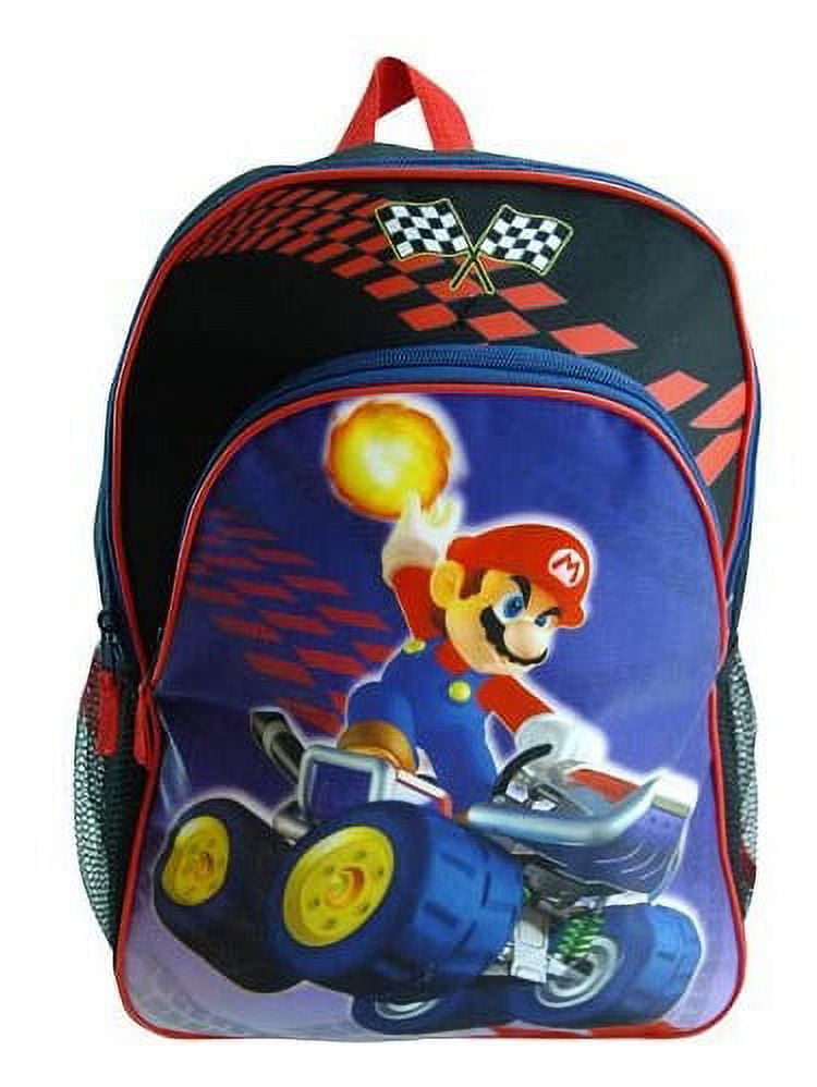 Backpack Nintendo Super Mario 16 Wzipper Pocket New Bag 287236 0534