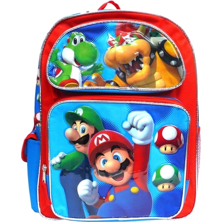 Backpack - Nintendo Super Mario - Mario/Luigi Jump New 206394