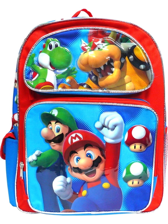 Backpack - Nintendo Super Mario - Mario/Luigi Jump New 206394