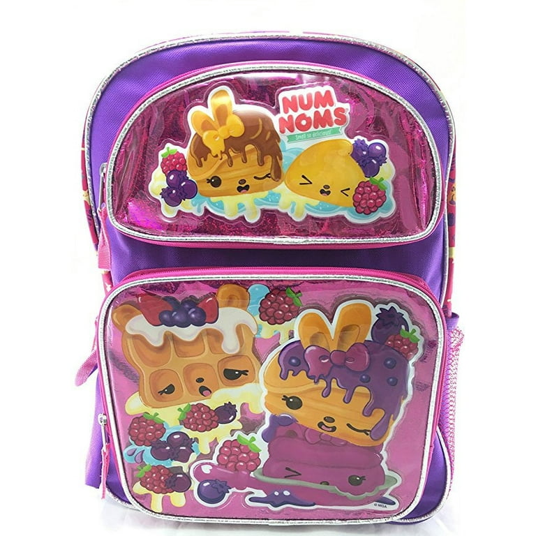 Num Noms Kids 16 School Backpack 143880 Delicious Smell Multiple Pockets Walmart