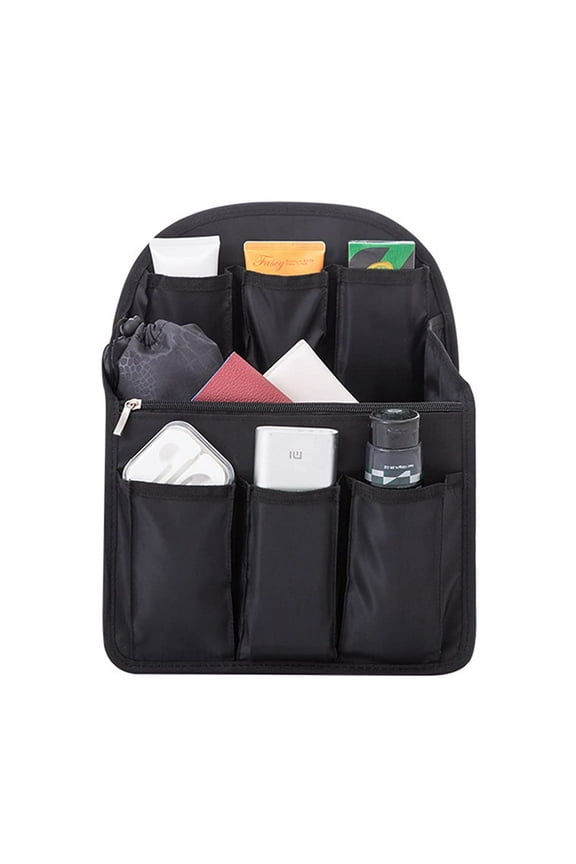 Backpack Organizer Insert Black 1Set for Rucksack 13.4X10.6X5.5In