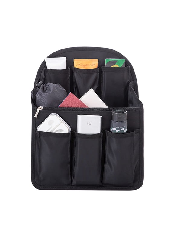 Backpack Organizer Insert Black 1Set for Rucksack 13.4X10.6X5.5In