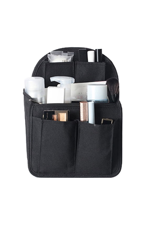Backpack Organizer Insert Nylon Organizer Insert for Backpacks Rucksack Shoulder Bag Women Daypack Divider Foldable