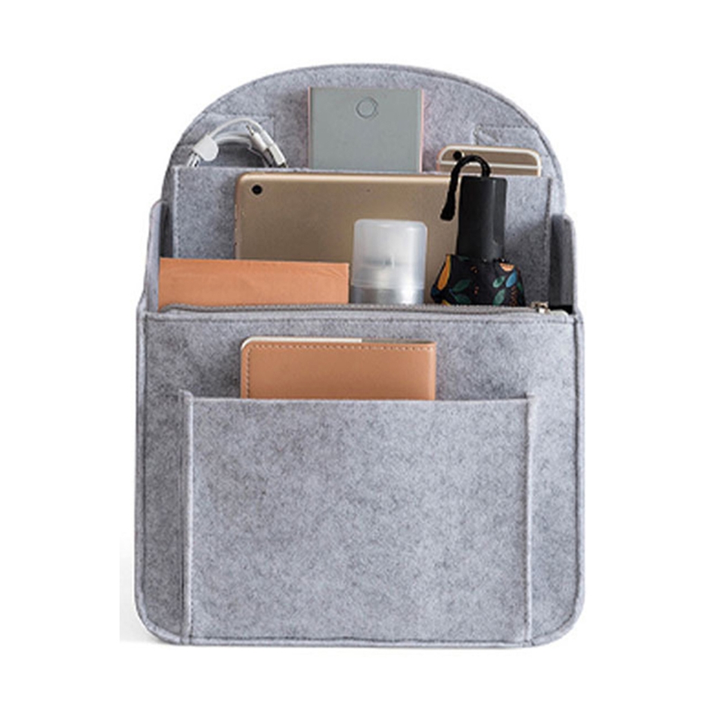 Backpack Organizer Insert Small Bag Divider Shoulder Bag Handbag Felt
