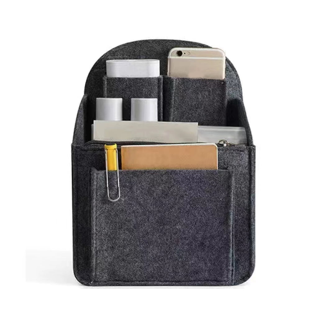 Backpack Organizer Insert Small Bag Divider Shoulder Bag Handbag Felt ...