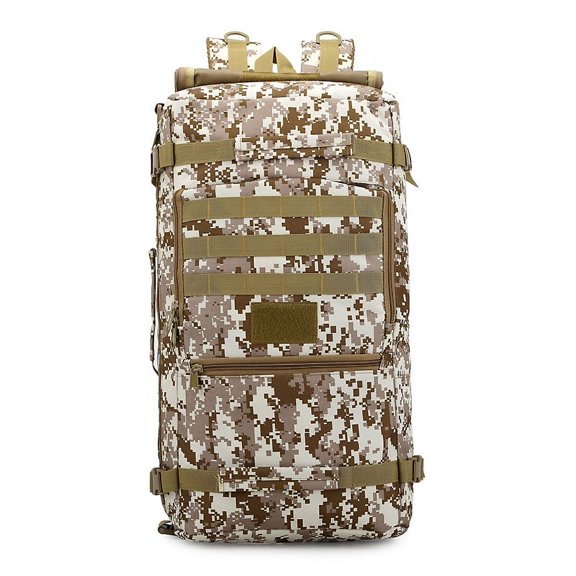 Backpack Outdoor Travel Three-purpose Bag Large-capacity Men And Women Mountaineering Camouflage,Army Green