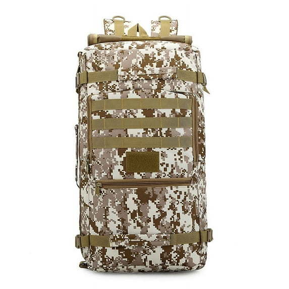 Backpack Outdoor Travel Three-purpose Bag Large-capacity Men And Women Mountaineering Camouflage,Jungle camouflage