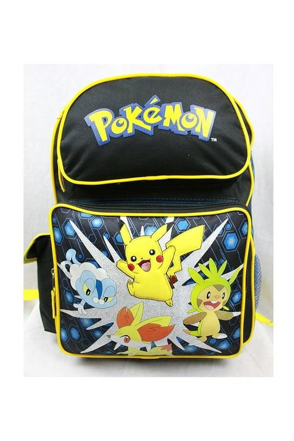Backpack - - Pikachu w/ Friends Large School Bag New 83124