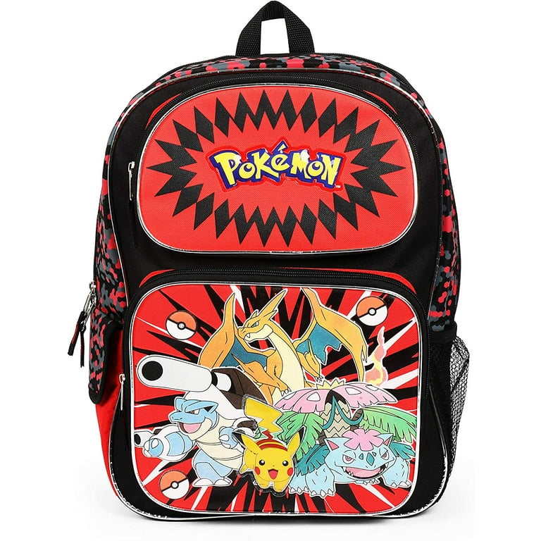 Pokemon hot sale red backpack