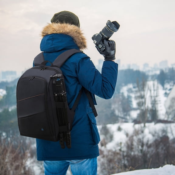 Backpack, Portable Waterproof Dual Dslr Camera Portable Waterproof Scratch-proof Dslr Camera Camera Waterproof Scratch-proof Dual Camera And Ainn Buzhi Eryue