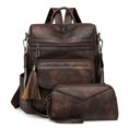 thumbnail image 1 of Backpack Purse For Women Leather Anti-theft Fashion Travel Backpack Ladies Shoulder Bags, 1 of 9