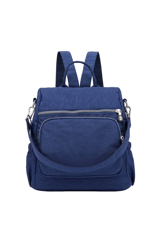 Backpack Purse for Women, Safe Storage Travel Backpack Shoulder Bag, Nylon Casual Daypack Satchel Handbag, Lightweight Convertible Backpack for Daily Use