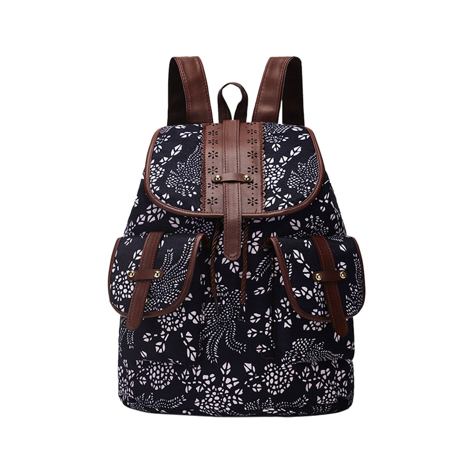 420 Leaf Backpack - Unique Lightweight Daypack Rucksack For Students & Casual Travel - View #2