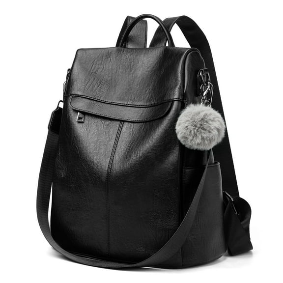 Backpack Purse for Women, PU Leather Anti-theft Shoulder Bag, Stylish Casual Daypack for Everyday Use