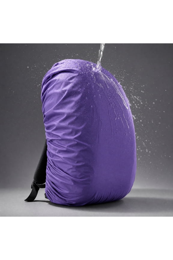 Backpack Rain Cover, Waterproof Backpack Protector, Bag Rain Shield, Elastic Adjustable Strap Structure, Foldable Portable Tear Resistant Polyester Design, Multi-Weather Reusable Dustproof Guard