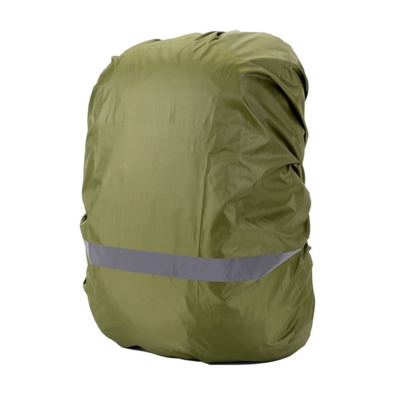 Backpack Rain Cover Waterproof Outdoor Back Pack Waterproof Cover Rainproof Dustp Roof Cover Night Safety Reflective Stripe