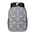 Backpack for School, Cute Popcorn Stripe School Backpack Kids Backpack