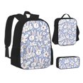 Backpack for School Girls Boys 3Pcs One Size Lightweight Kids Girls