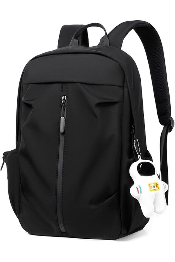 Backpack for School Work Travel, Casual Lightweight Daypack for Men and Women, Multi Pocket Commuter Backpack with Front Zipper Pocket, Side Pockets and Top Handle