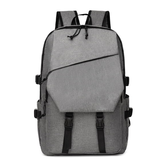 Backpack Schoolbag Fashion Large Capacity Backpack Business Commute,Gray