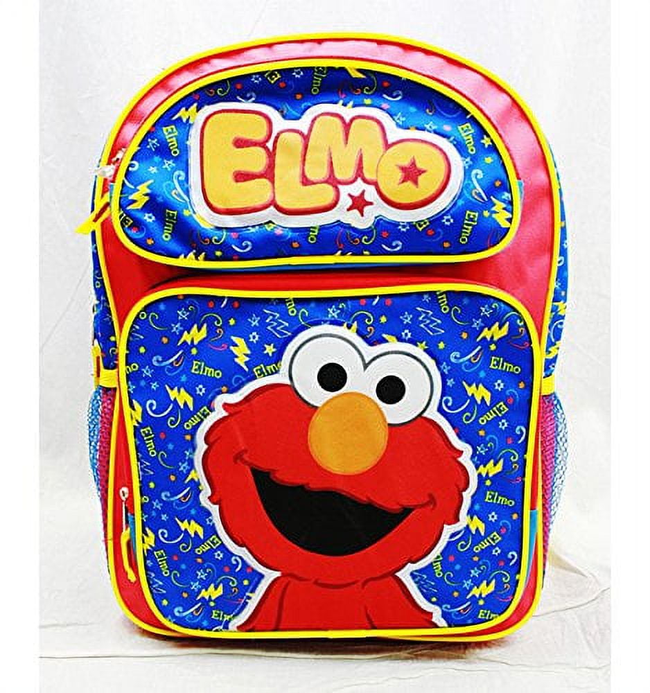 elmo sesame street mini backpack toddler itty bittys Kid's – Ann's Hallmark and Creative On the inside Sesame Street Elmo 12 inch