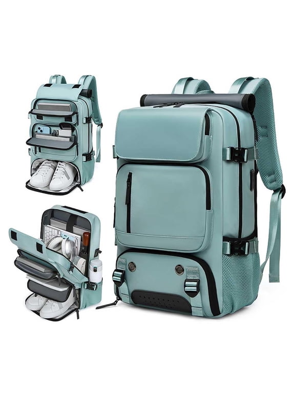 Backpack with Shoe Compartment, Extra Large Travel Backpack Backpack for Men Women Large Capacity Outdoor Camping and Sports Travel Bag Water Shoulder Crossbody Hand Multifunctional Backpack