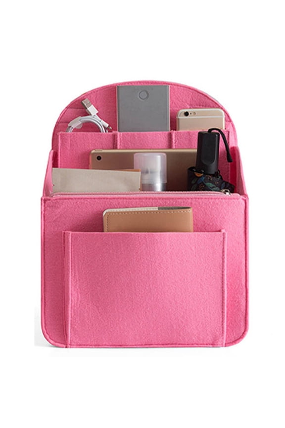 Backpack Shoulder Bag Handbag Insert Small Bag Divider Felt Insert Pocket Travel Rucksack Insert Bag