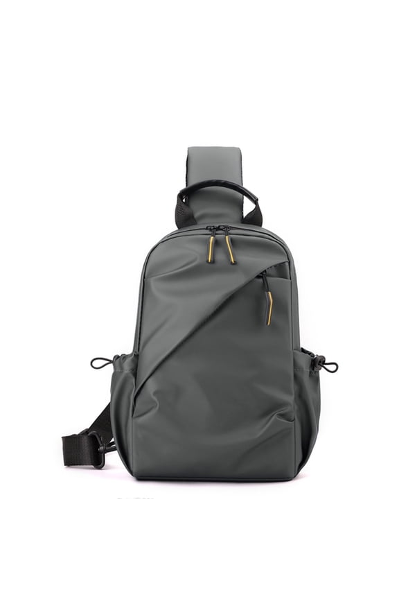 Adult Durable Pu Messenger Bag, Gray, 1-Piece