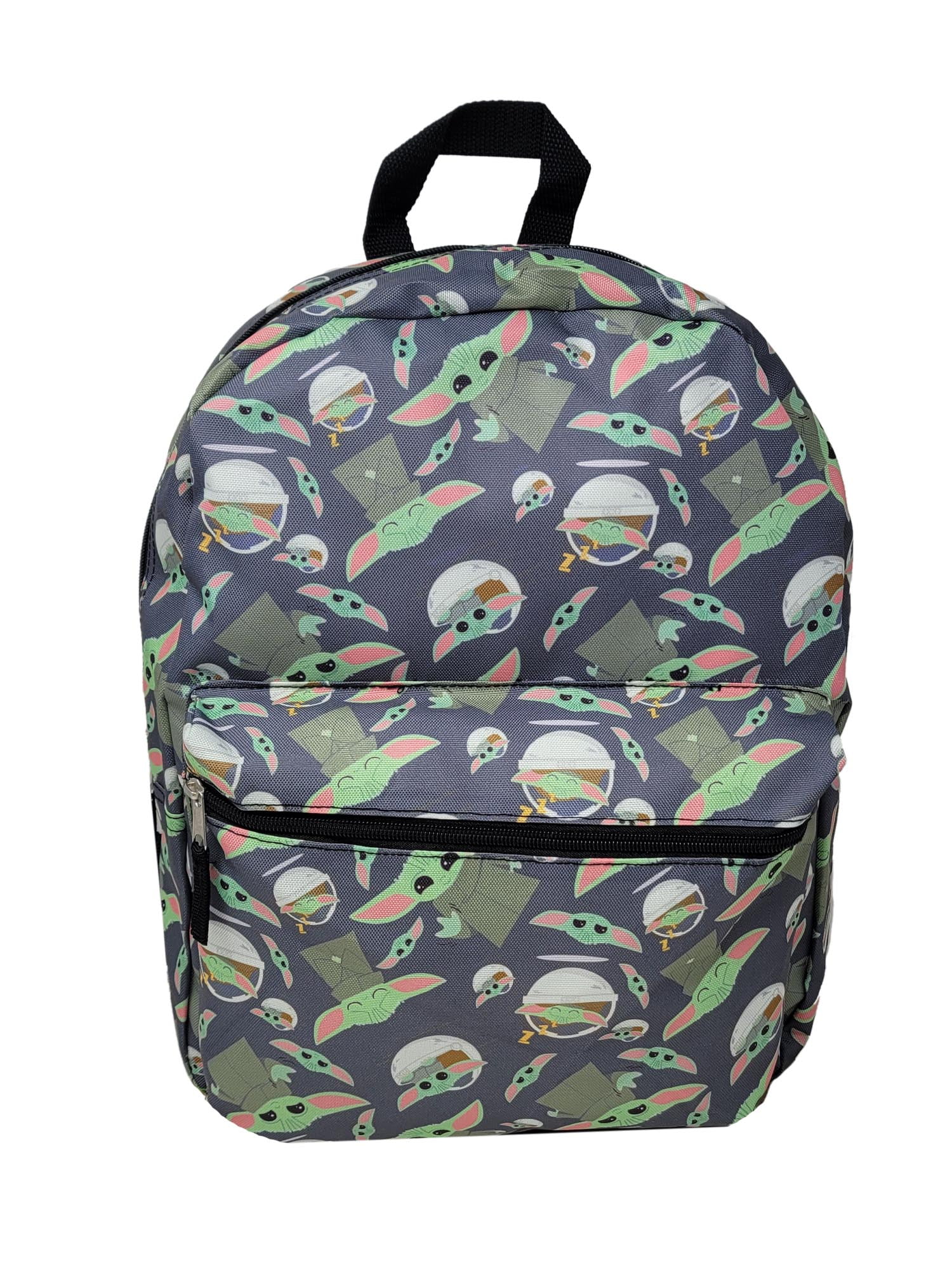 Star Wars Kids Backpack The Mandalorian Grogu Collage Design, 16