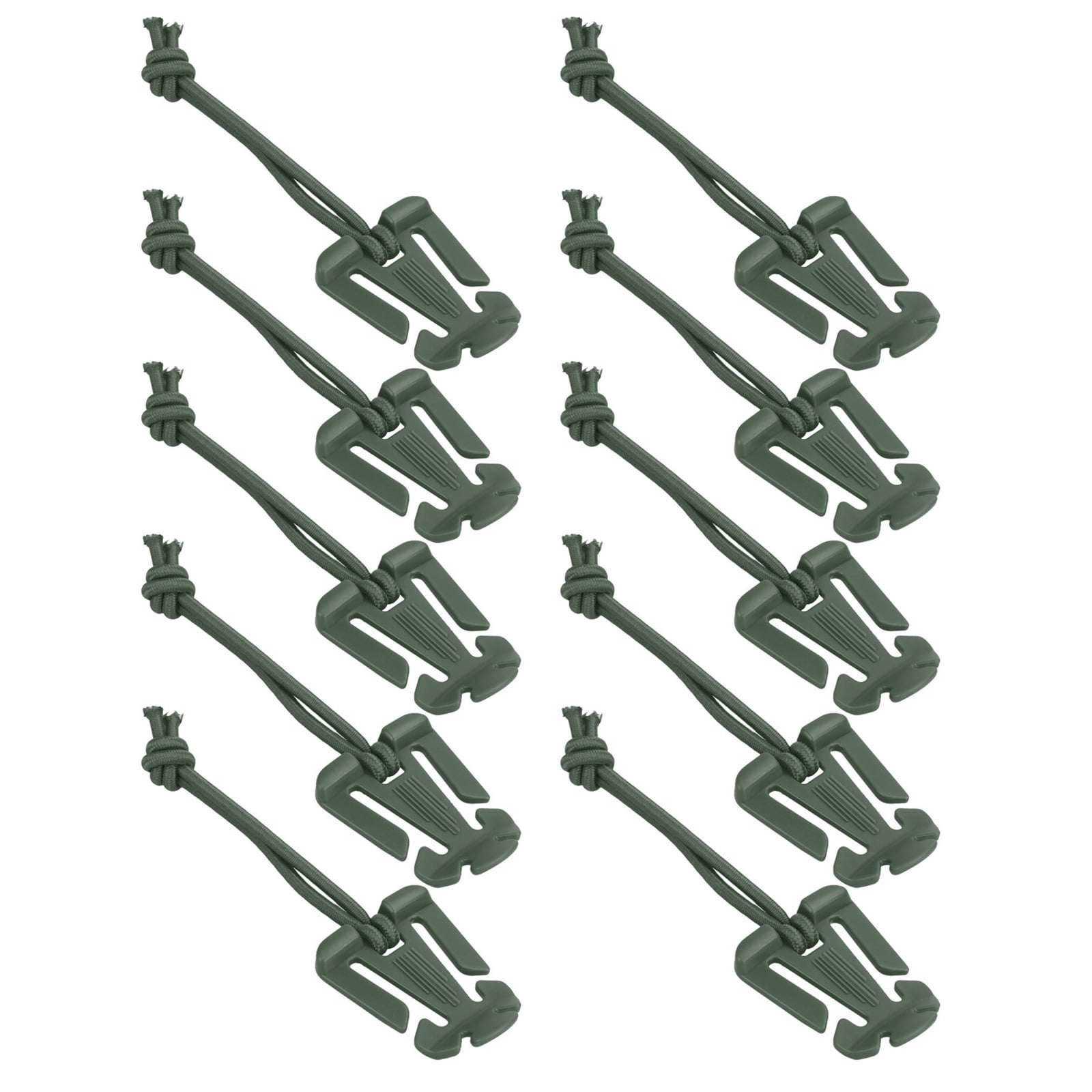 Pack of 10 Gear Holder Clips Web Dominator Elastic String Buckle for ...