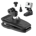 thumbnail image 1 of Backpack Strap Mount Quick Clip Mount, 360 Degree Rotation Session, DJI Osmo Action 4/3 and Most Action Cameras - style:style1, 1 of 7