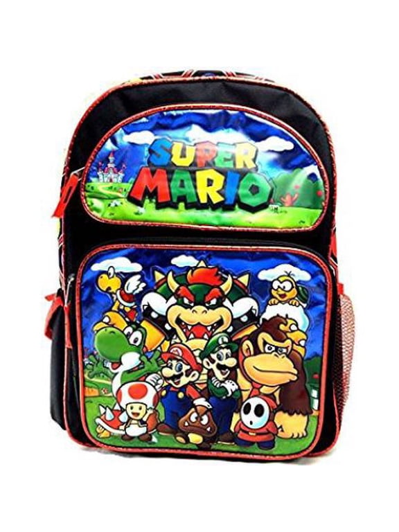 Backpack - - Super Mario World Black/Red Team 16 151816