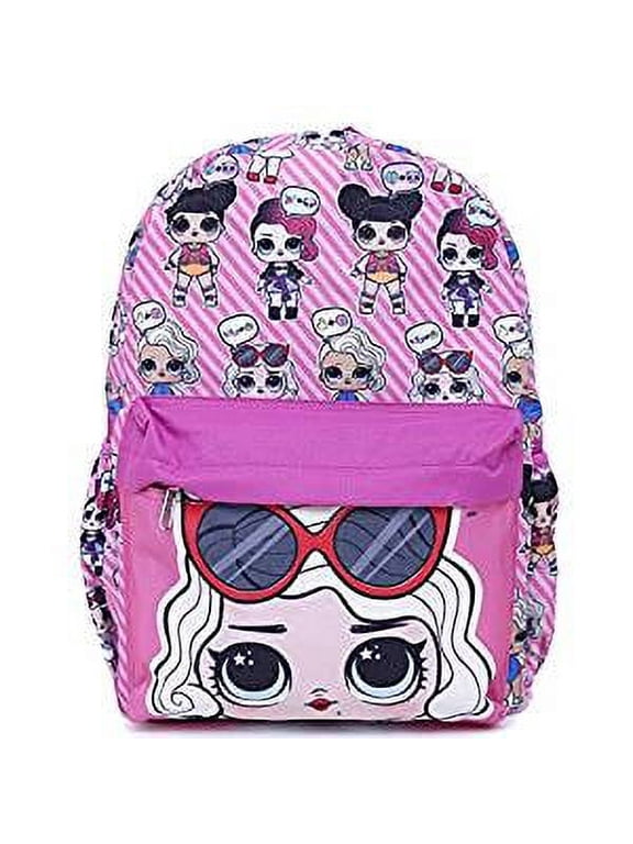Backpack - Surprise - Pink All-over 16 School Bag 002671