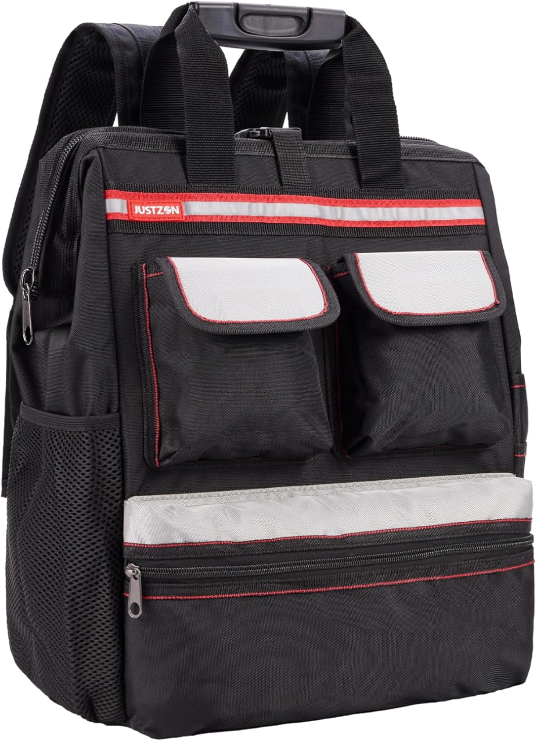 BOULDER BAG Professional Carpenter MAX Combo Tool Belt With Comfort Back Support, Quick Release Buckle & Heavy Duty Pouch, Large (33-36 Inches) – Made In USA