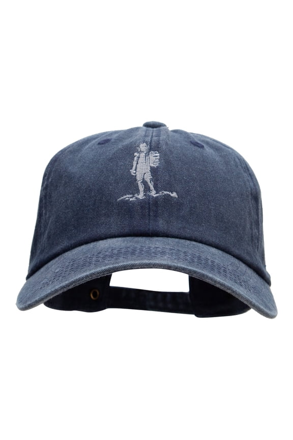 Backpack Tourist Cotton Twill Premium Pigment Dyed Cap - Navy OSFM
