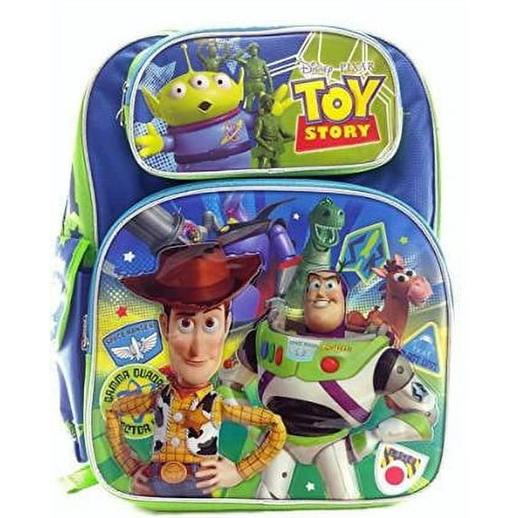 Backpack - - Toys Story Canvas Green & Blue New 684266-2