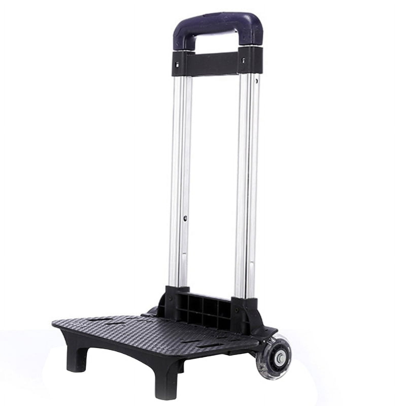 Backpack Trolley 2 Wheels Rolling Luggage Carts Foldable Trolley Cart Aluminium Alloy Hand Cart