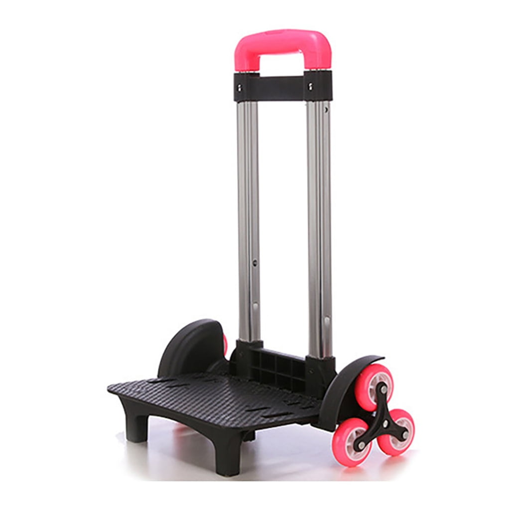 Backpack Trolley 6 Wheels Rolling Luggage Carts Foldable Trolley Cart Multifunctional Hand Cart
