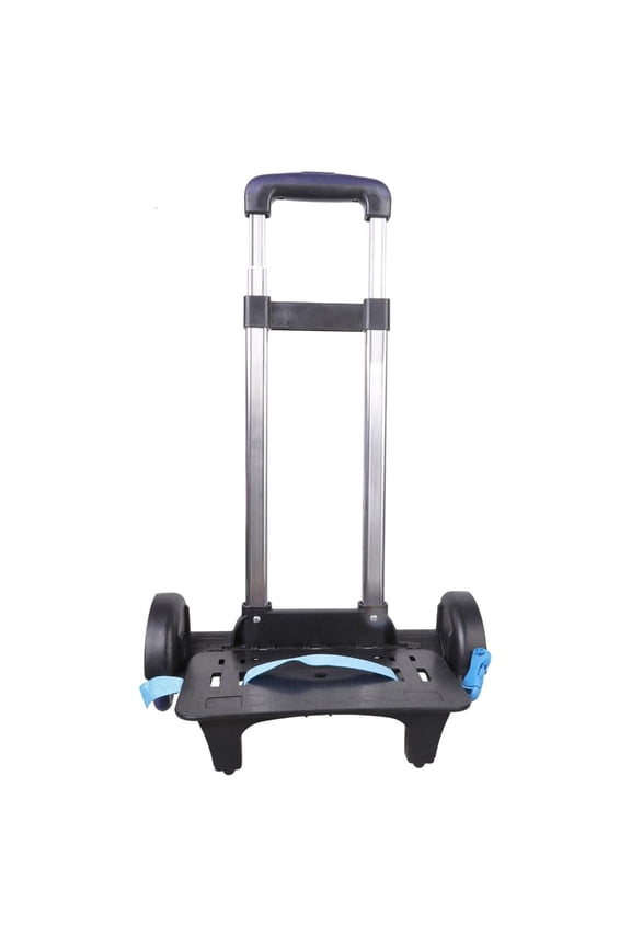 Backpack Trolley Foldable Trolley Cart 6 Wheels Hand Truck for School Bag