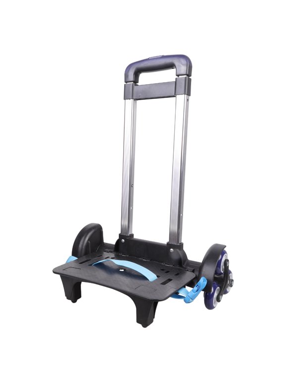 Backpack Trolley Foldable Trolley Cart with Telescopic Handle for School Bag