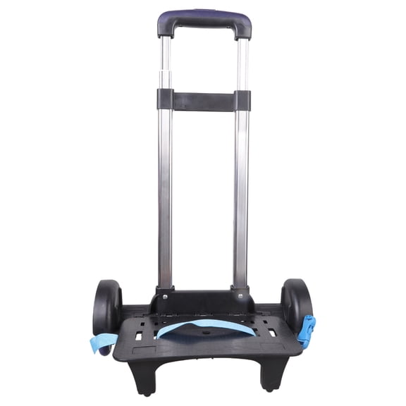Backpack Trolley with Telescopic Handle Foldable Trolley Cart 6 Hand Truck for School Bags Luggage Backpack