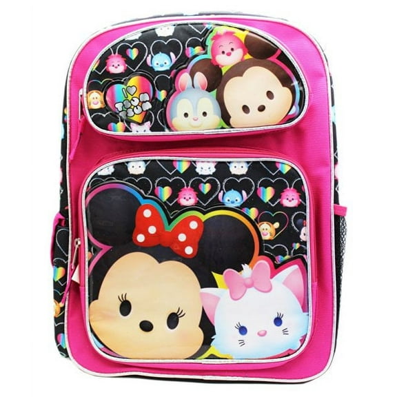 Backpack - - Tsum Tsum Black 16 New 134369