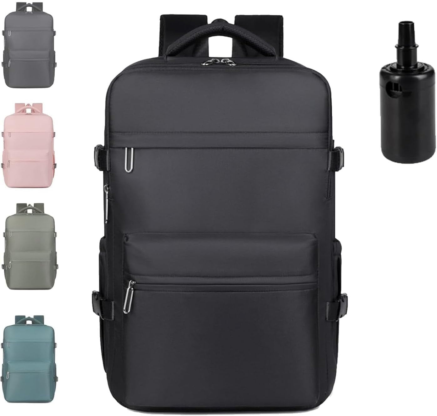 Backpack, Vacuum Back Pack Travel, Expandable Bacpacks with Electric ...