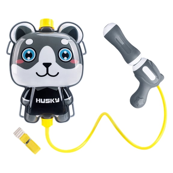 Backpack Water Gun, High Capacity Water Blaster, Squirt Shooter, Adjustable Straps, Pool and Beach Water Toy, Interactive Gear for Outdoor Fun, L