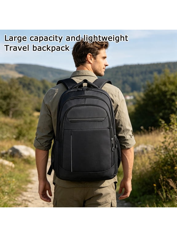 Backpack for Women and Men, Extra Large School Backpacks for Teens, USB Charging Hole Water Resistant Back Pack Fits Laptop, Business Anti Theft Sturdy Computer Bag Gifts