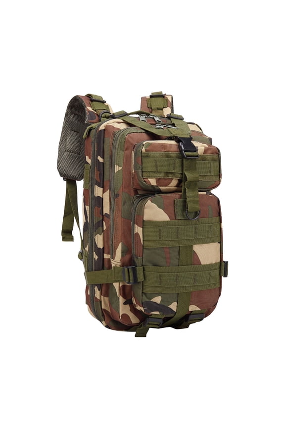 Backpack Woodland Camo Hero Camping Backpack Large Capacity Durable for Outdoor Hiking Hunting Trekking Travel Camping Sport One Pack
